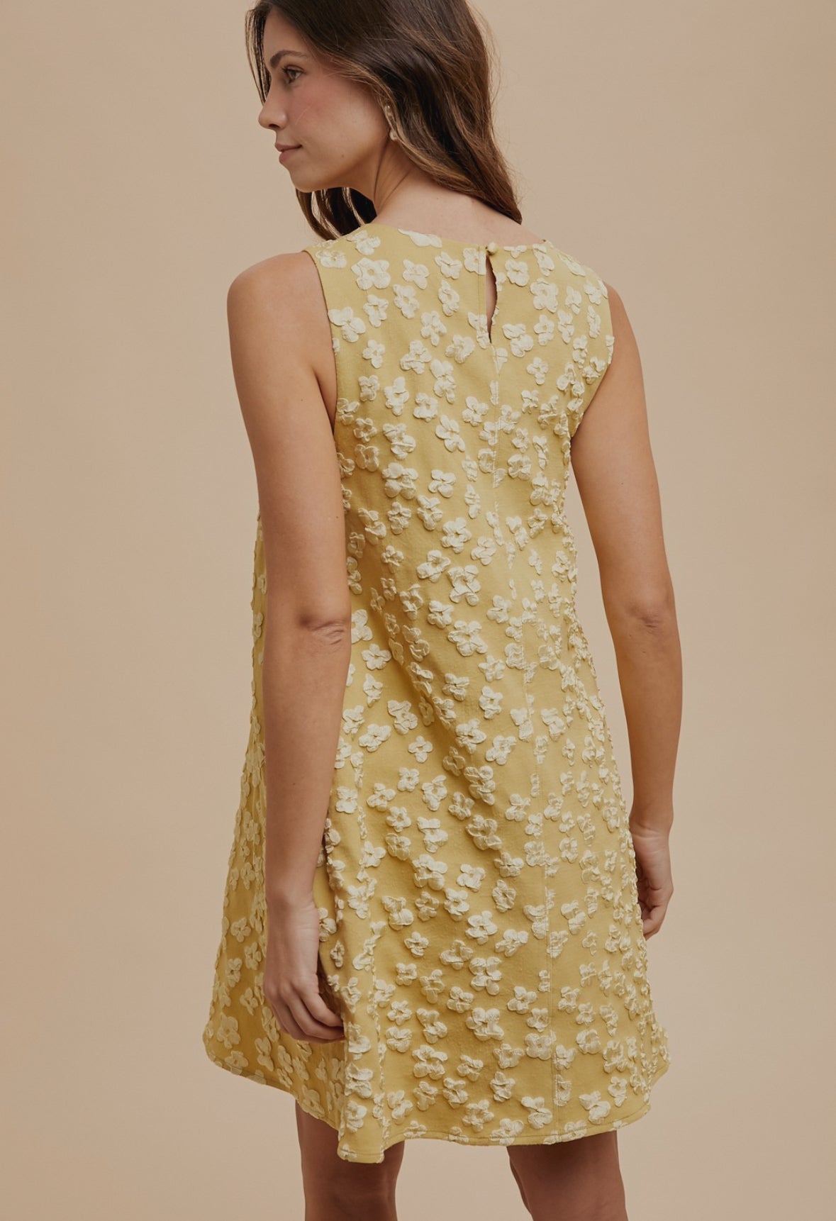 Floral Swing Hem Mini