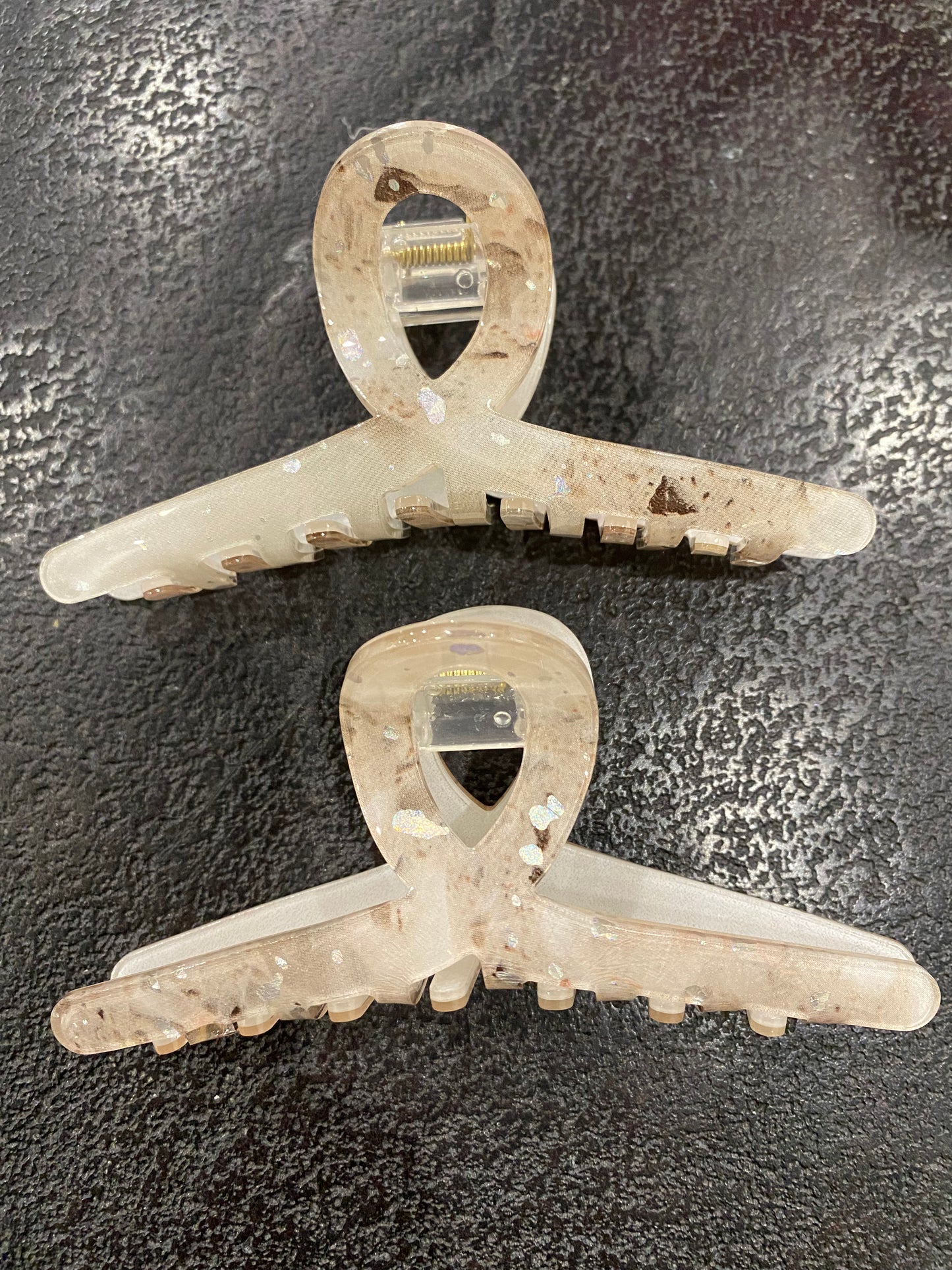 Medium Marble Claw Clip