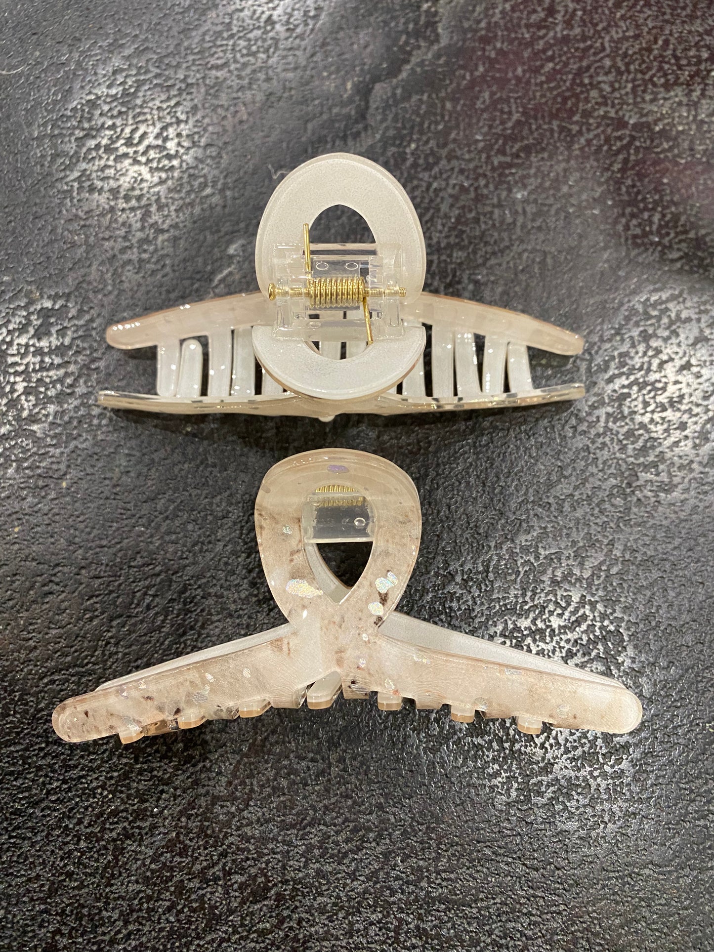 Medium Marble Claw Clip