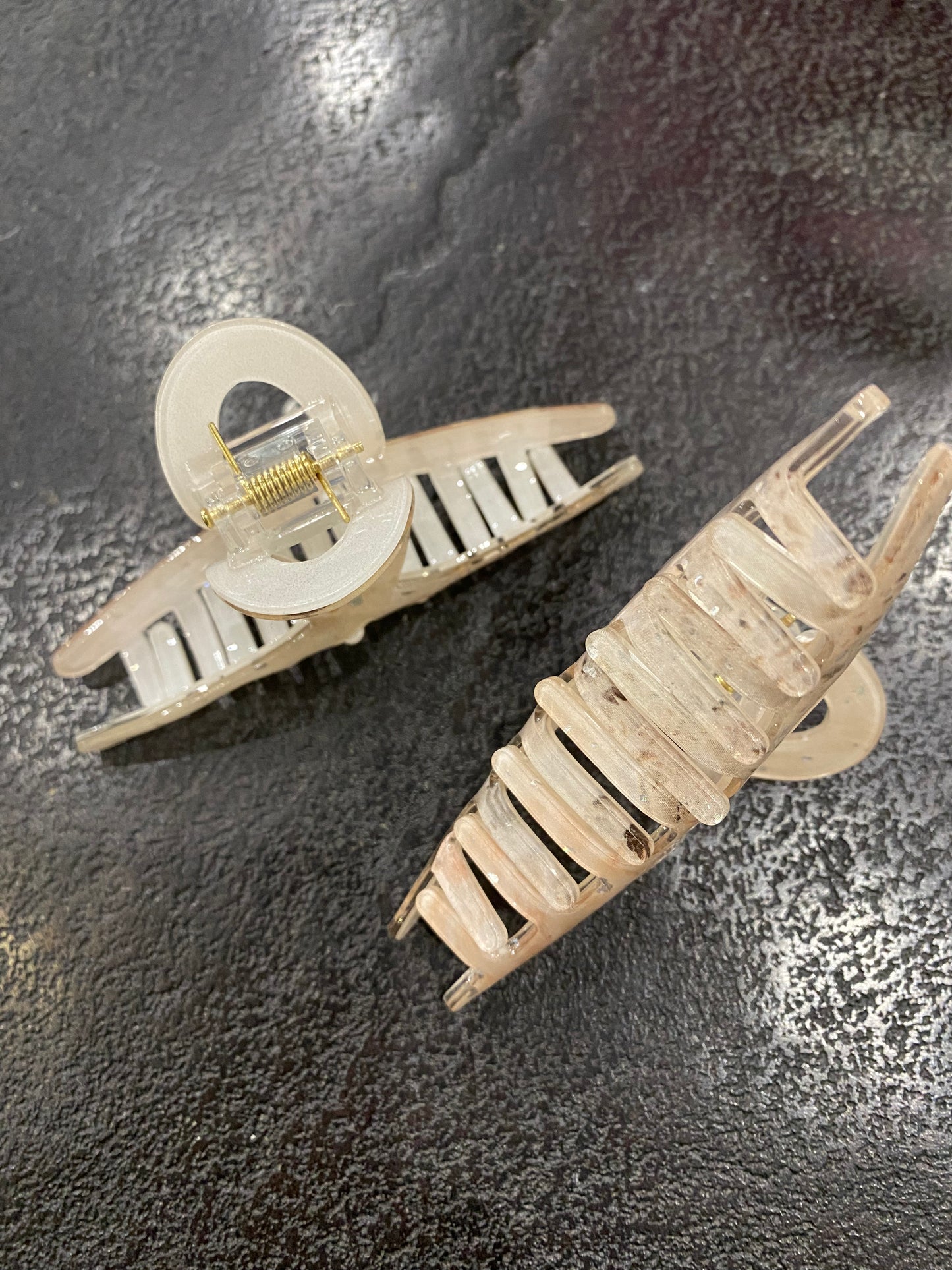 Medium Marble Claw Clip