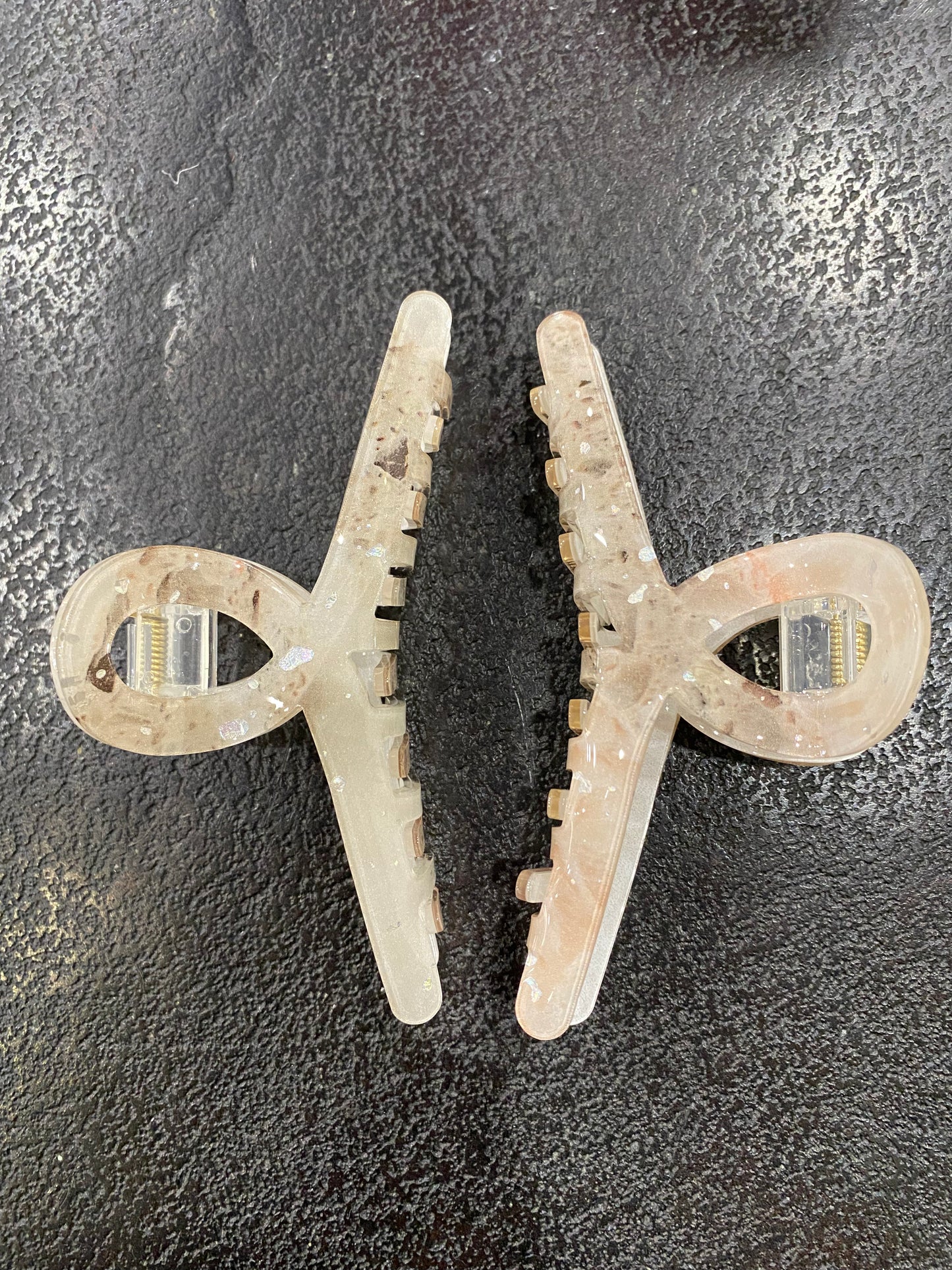 Medium Marble Claw Clip