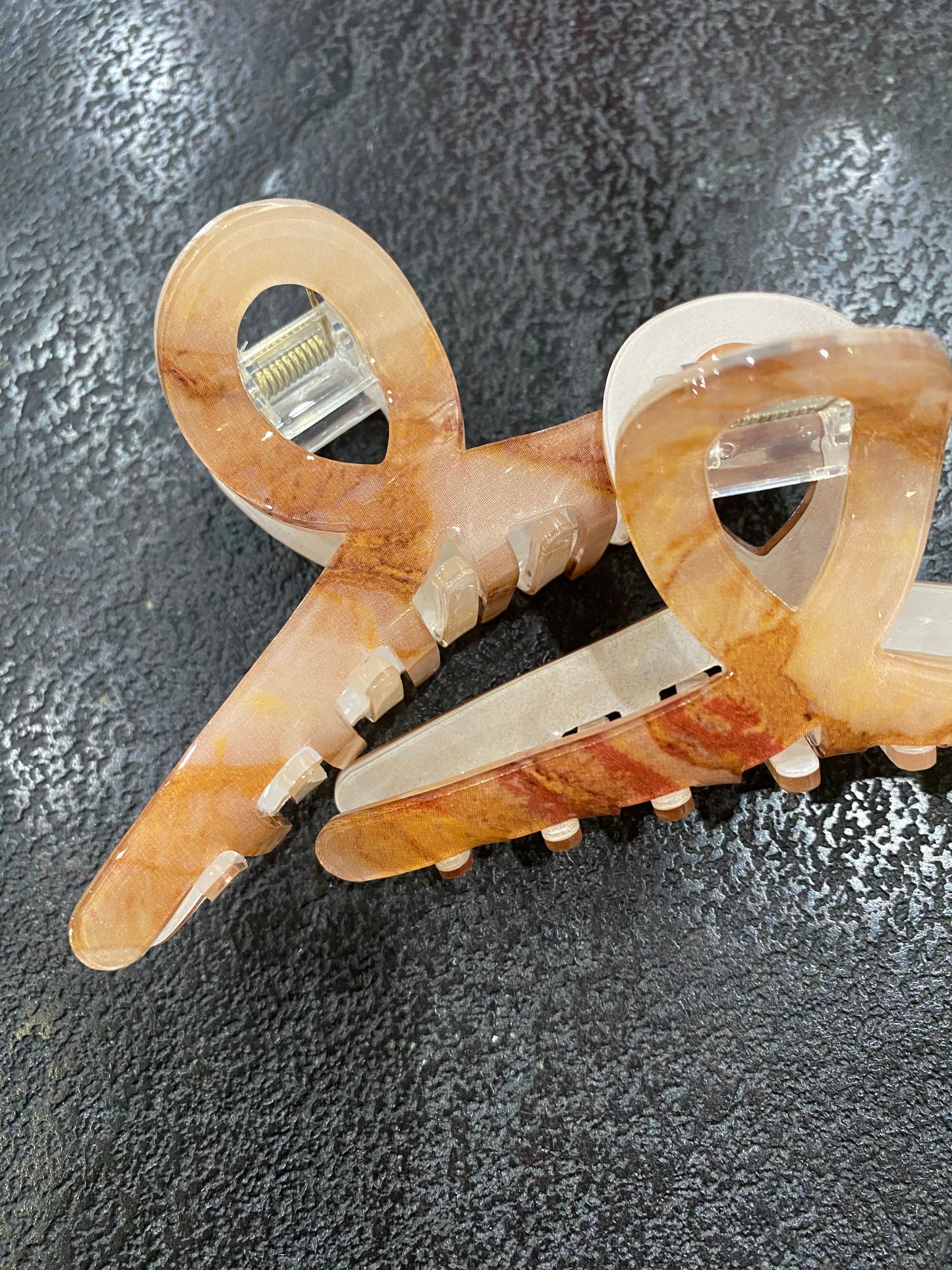 Medium Marble Claw Clip