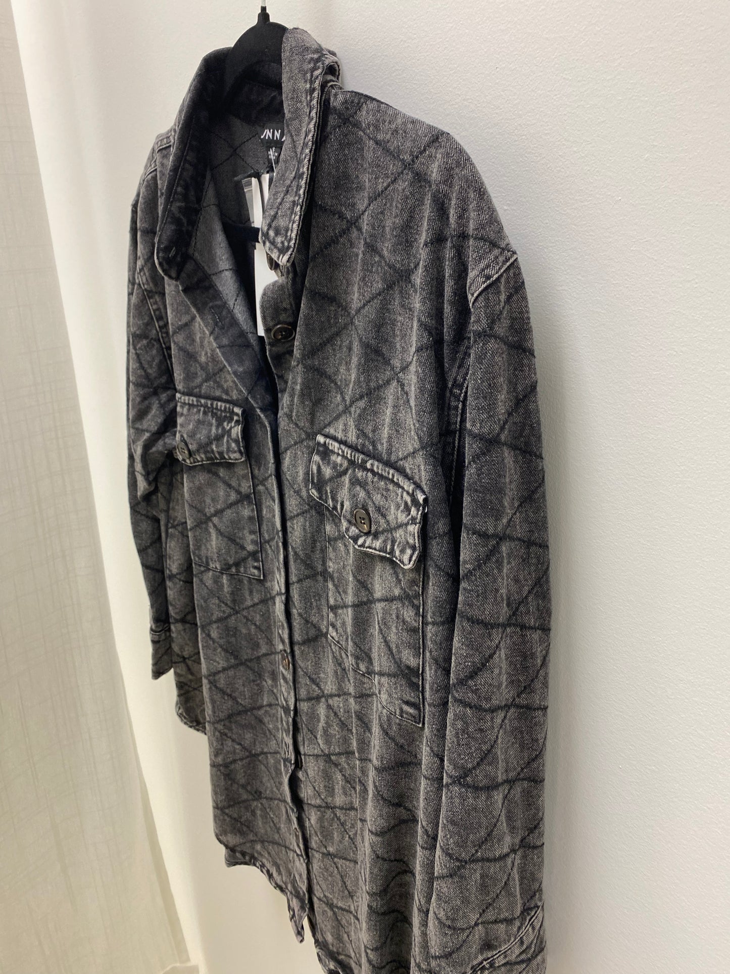 Quilted Denim Button Down (2 Colours) *Restocking**