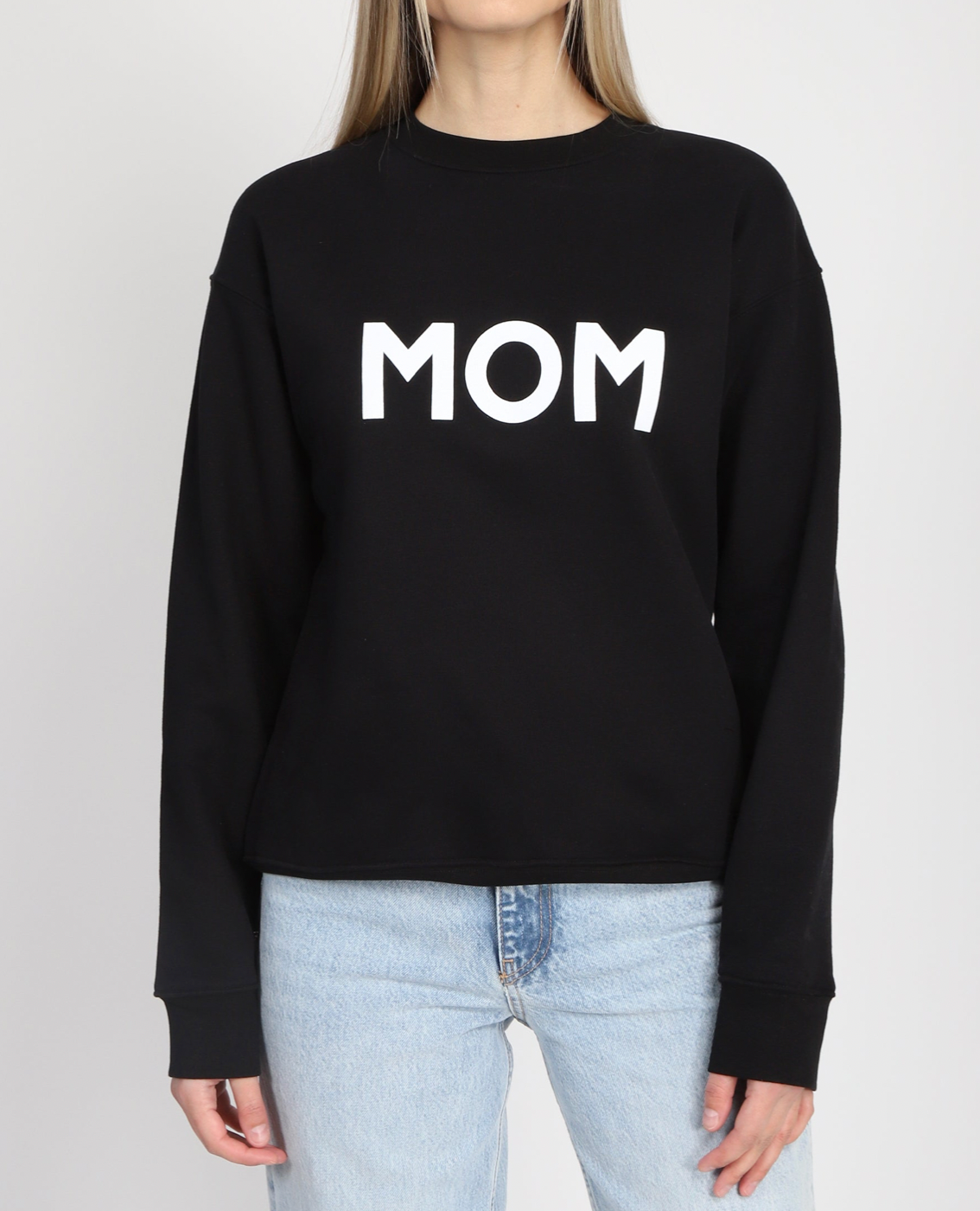 Brunette The Label MOM crew neck sweater