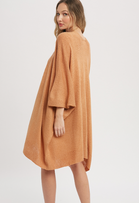 Wide Sleeve Open Front Cardigan (2 colours)
