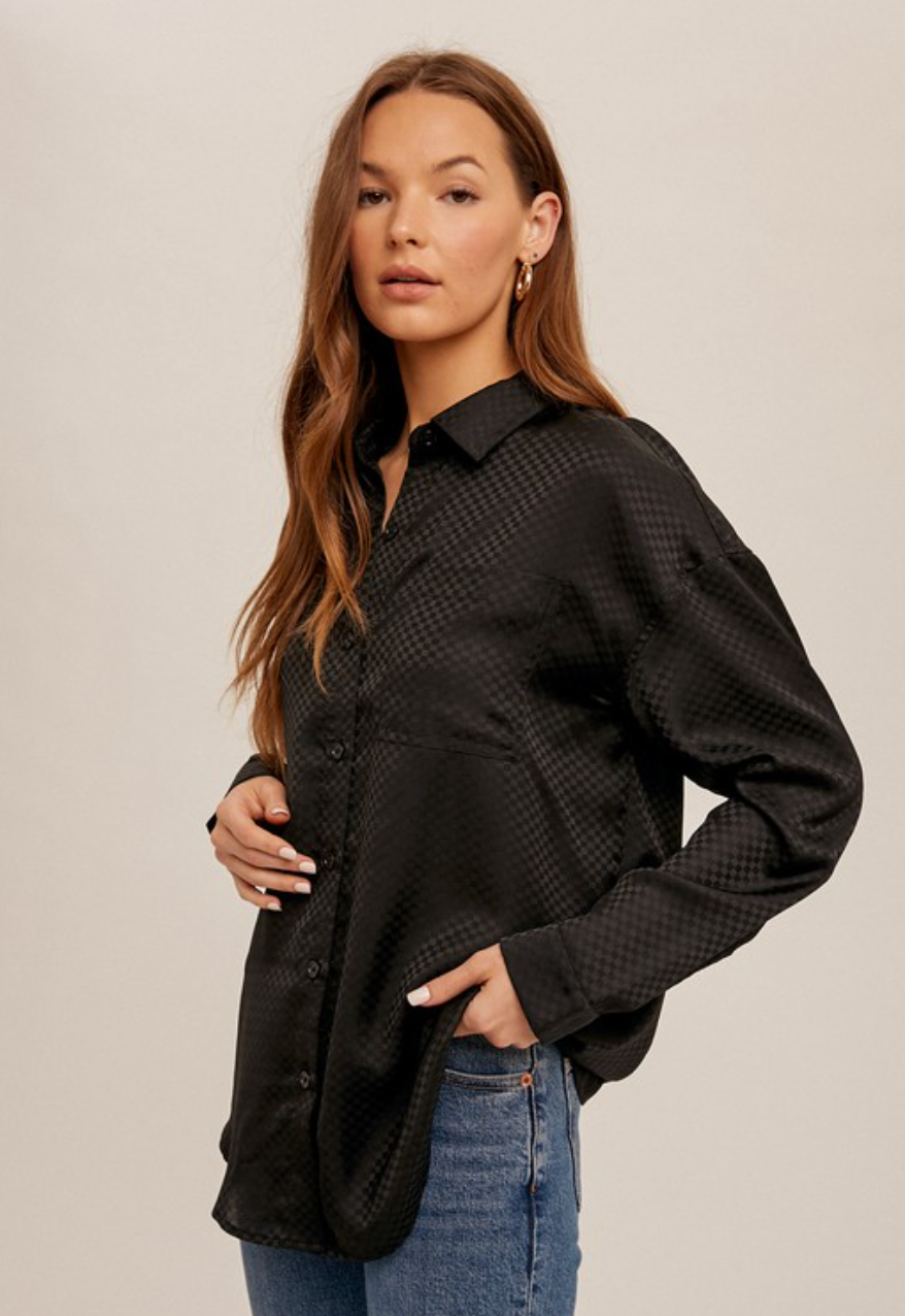 Checkered Button Down
