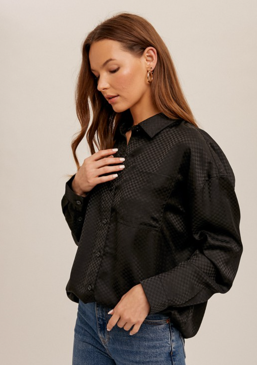 Checkered Button Down