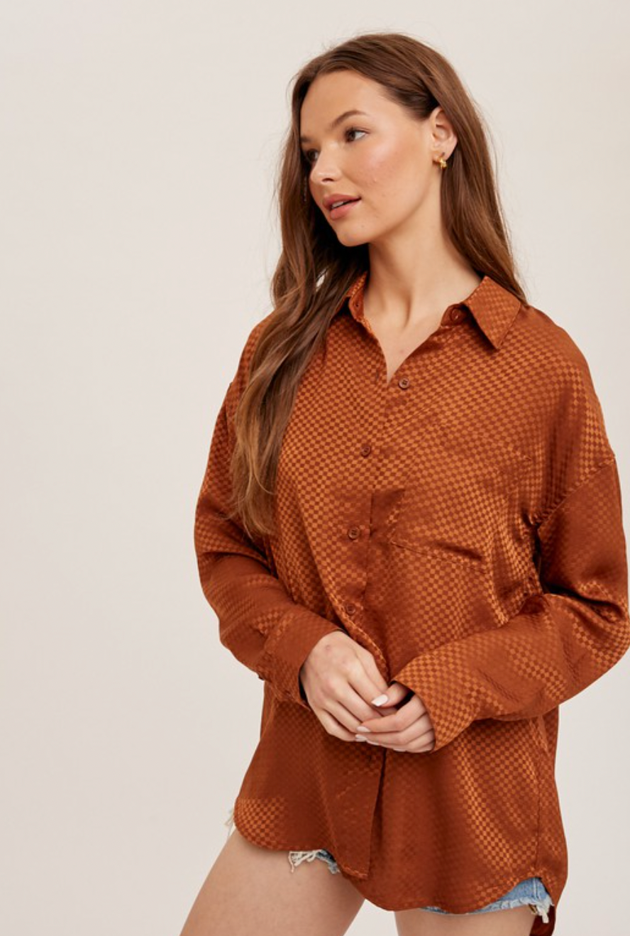 Checkered Button Down