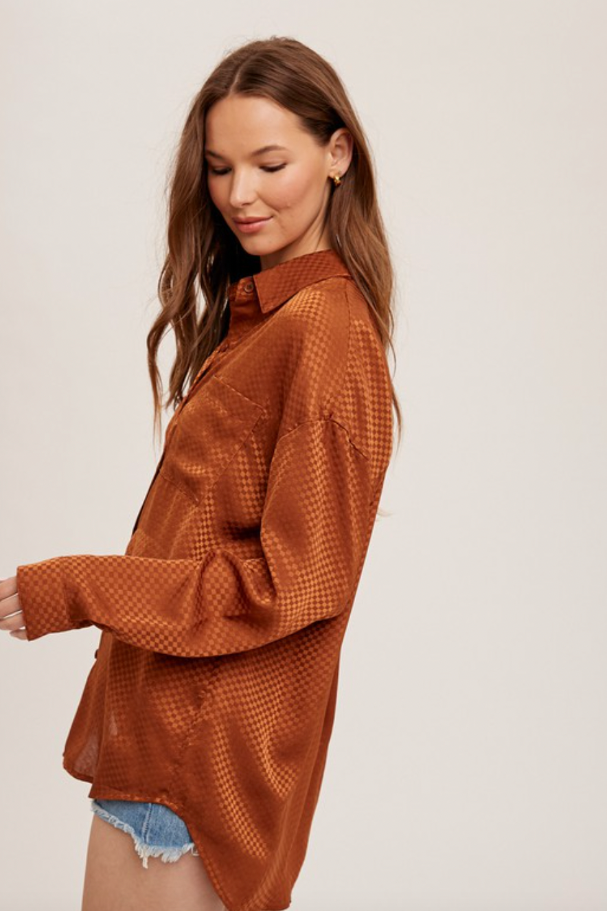 Checkered Button Down