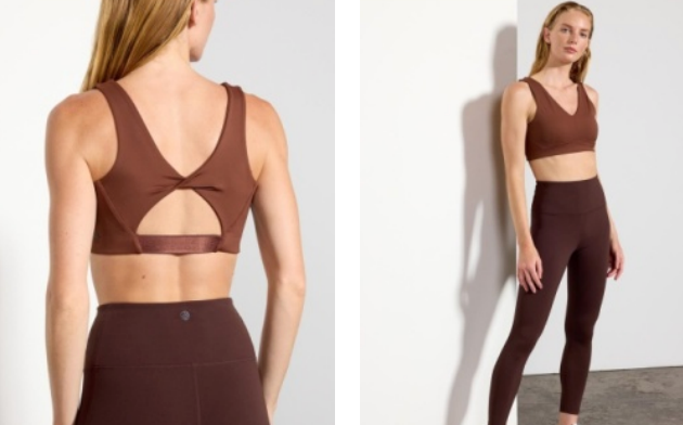 Vital V Neck Medium Support Bra
