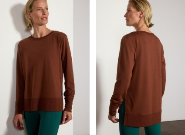 Serene Side Slit Pullover