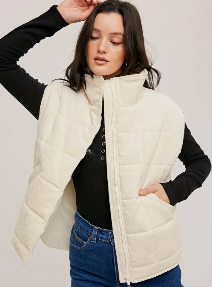 Corduroy Vest