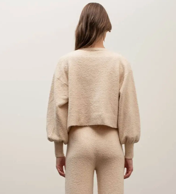 Women's ivory cardigan