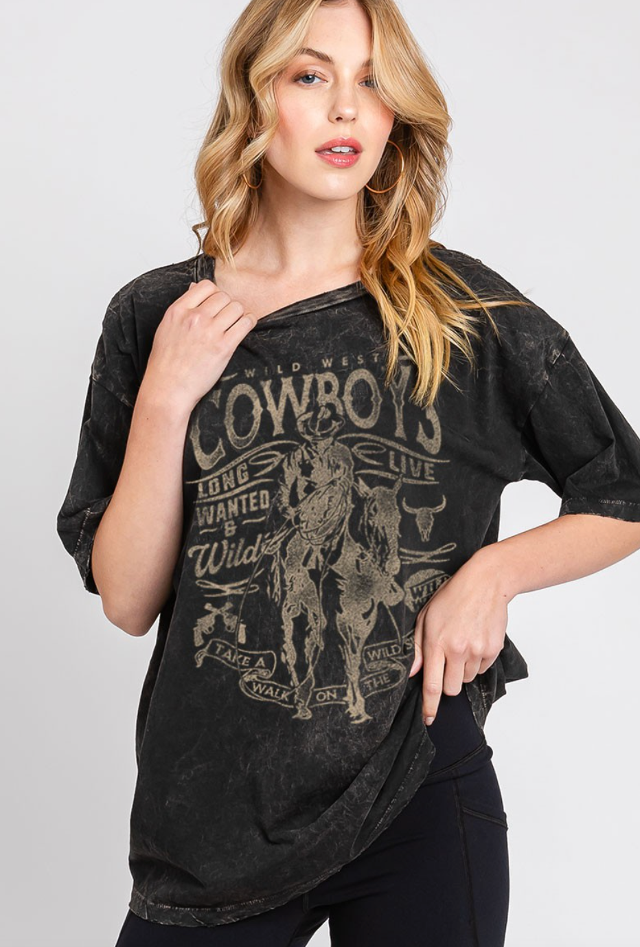 Wildwest Cowboy Tee (2 Colours)