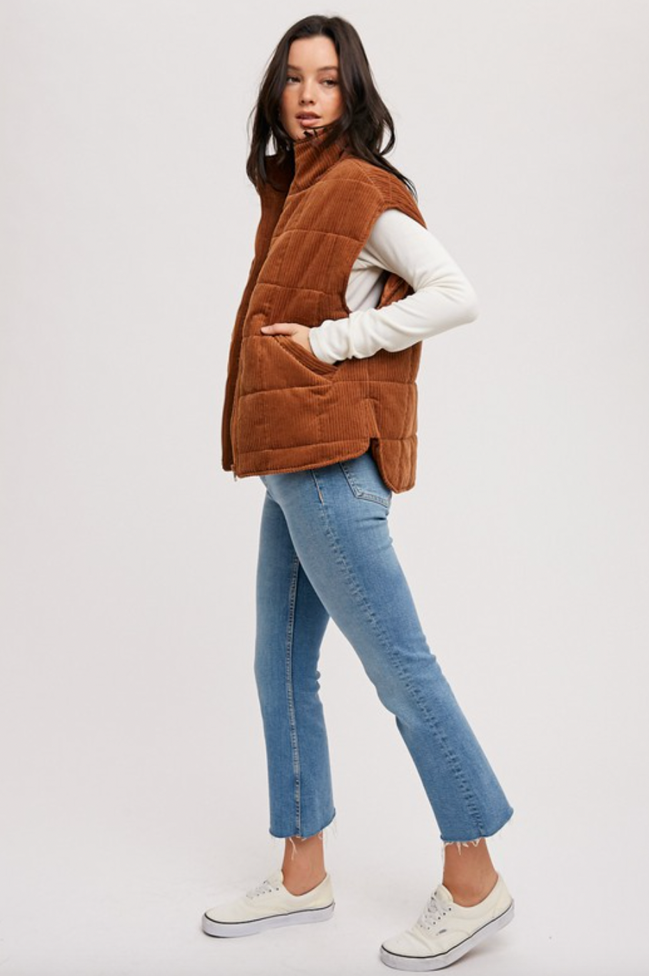 Brown vest