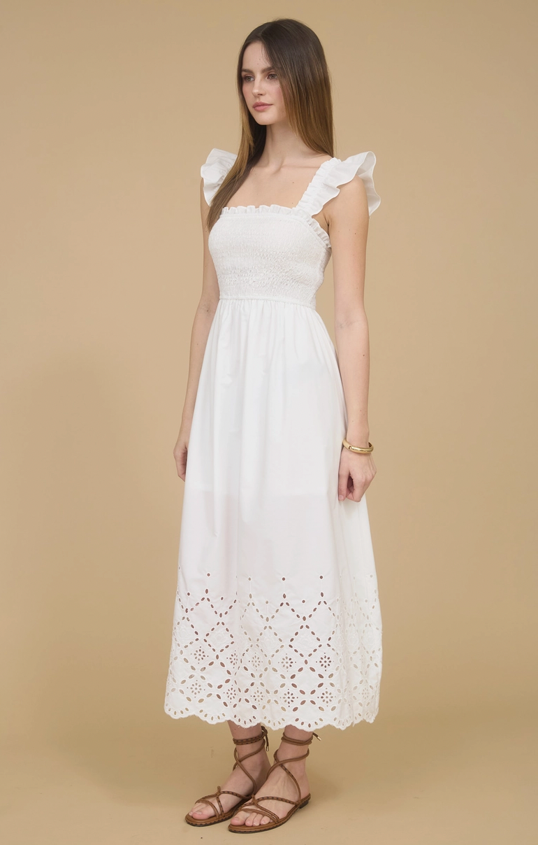 White dress