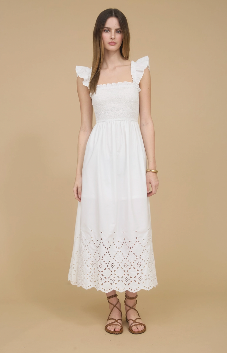 White dress