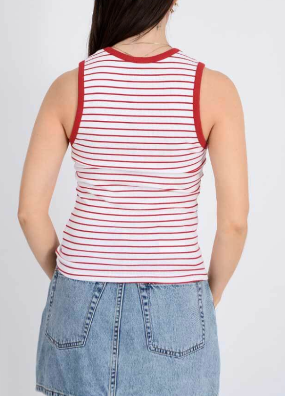 Maria Crew Neck Muscle Tank