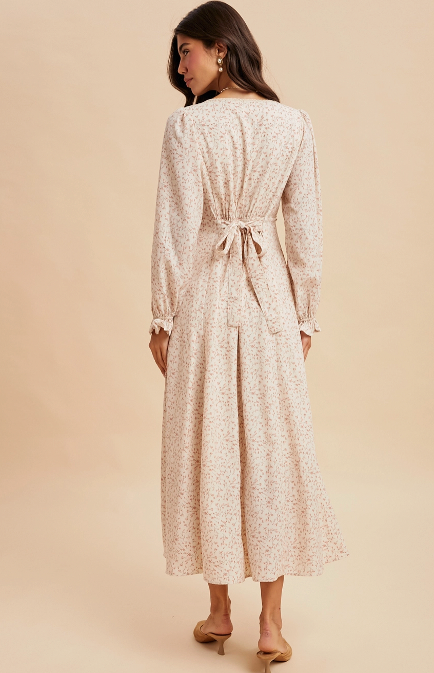 Sweetheart Floral Maxi Dress