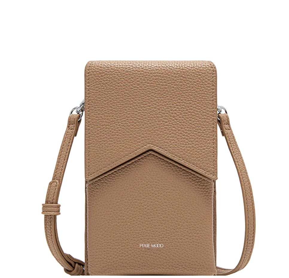 PIXIE MOOD Karla Phone Crossbody Pebbled
