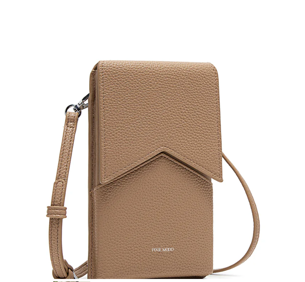 PIXIE MOOD Karla Phone Crossbody Pebbled