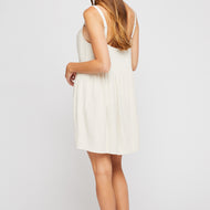 linen button down summer dress