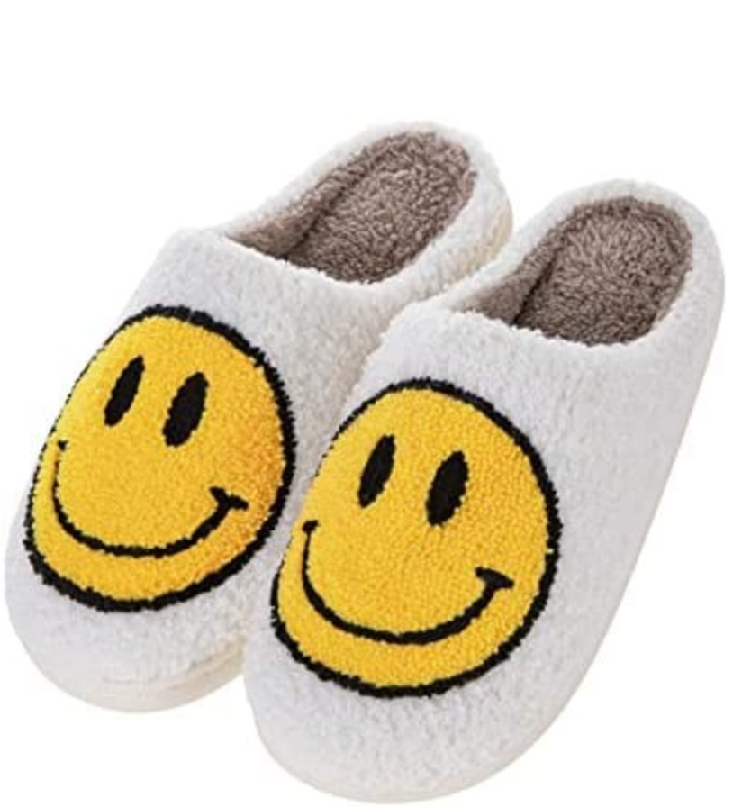 Smiley Face Slippers (Two Colours)