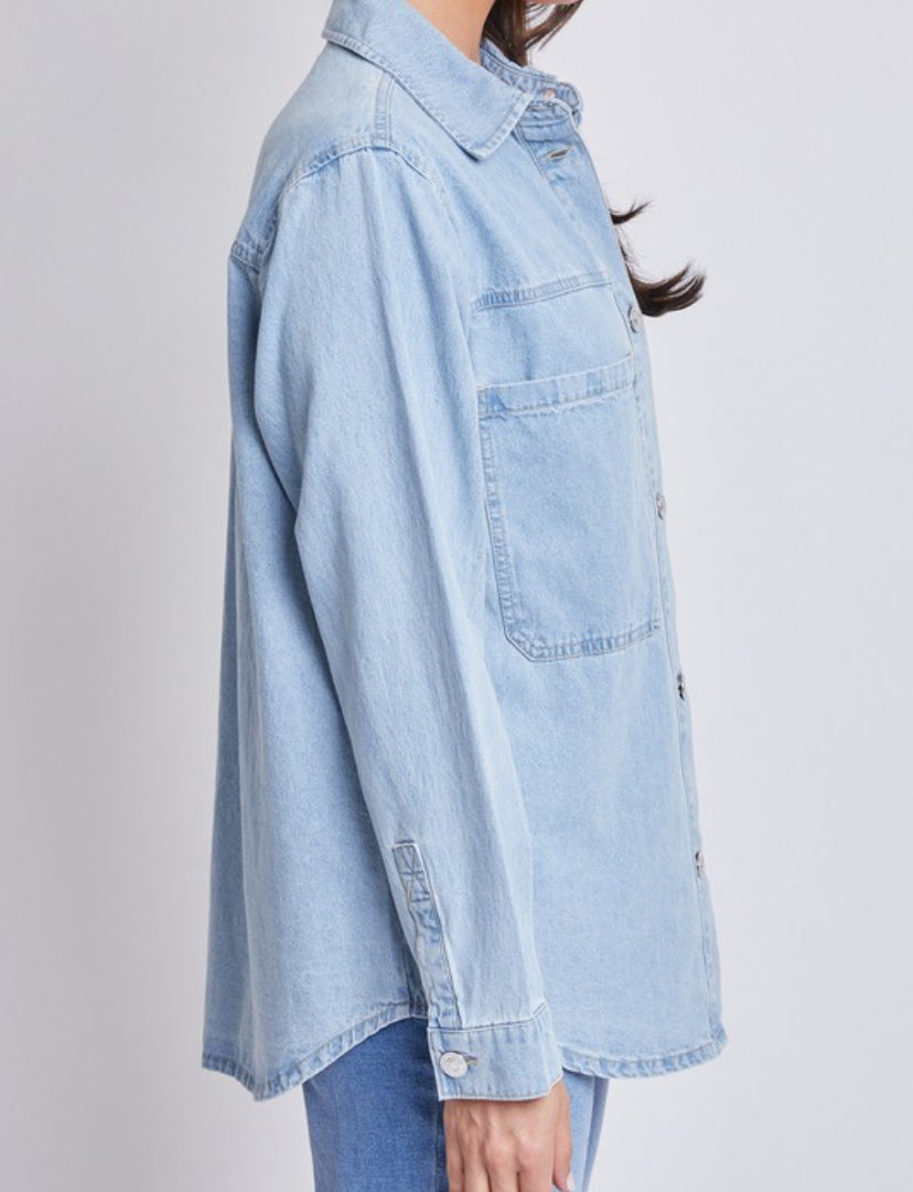 Denim Shacket