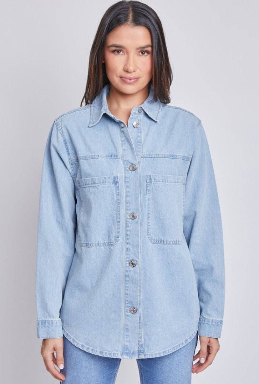 Denim Shacket