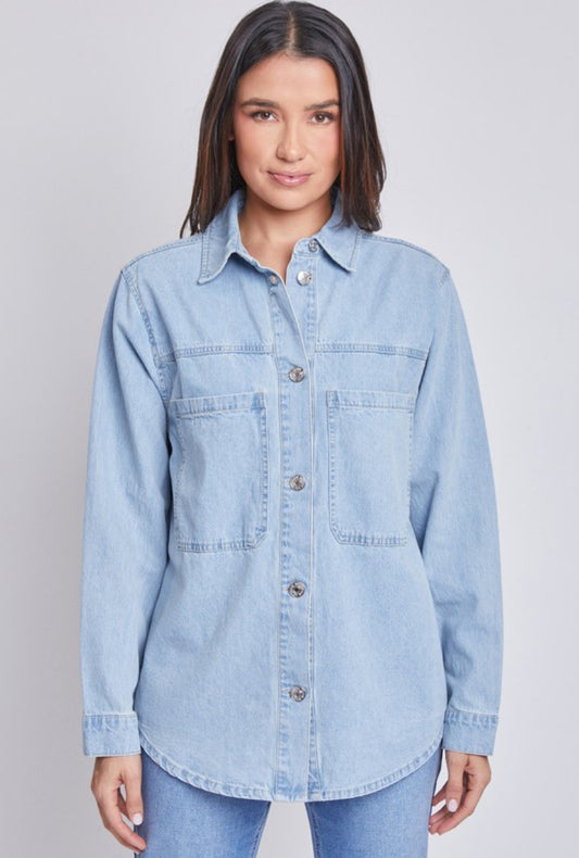 Denim Shacket