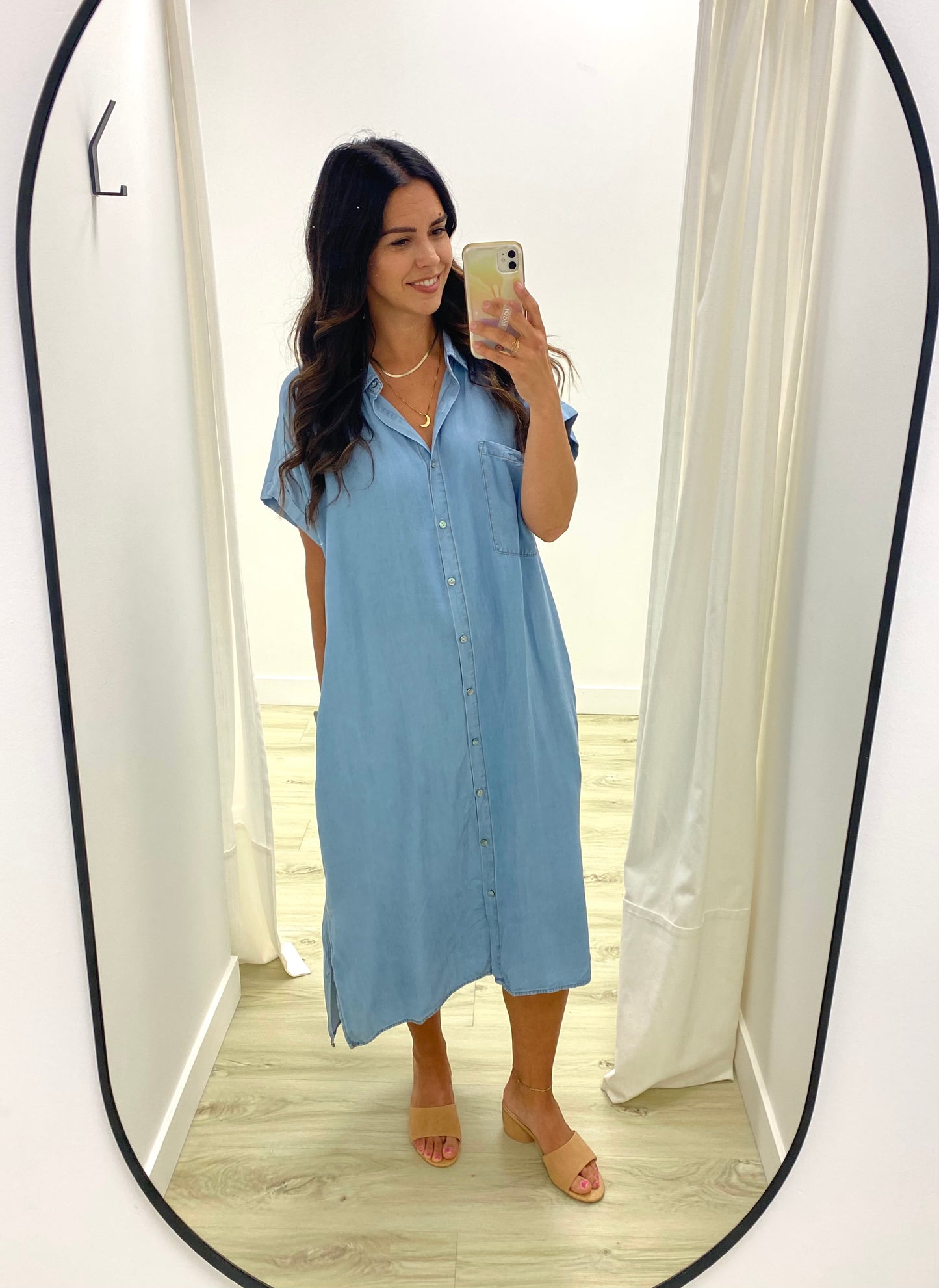 Midi Jean Dress (XL-2X)