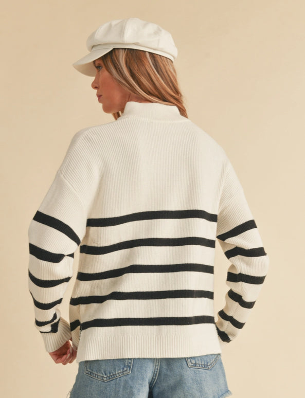 Daffie Striped Sweater