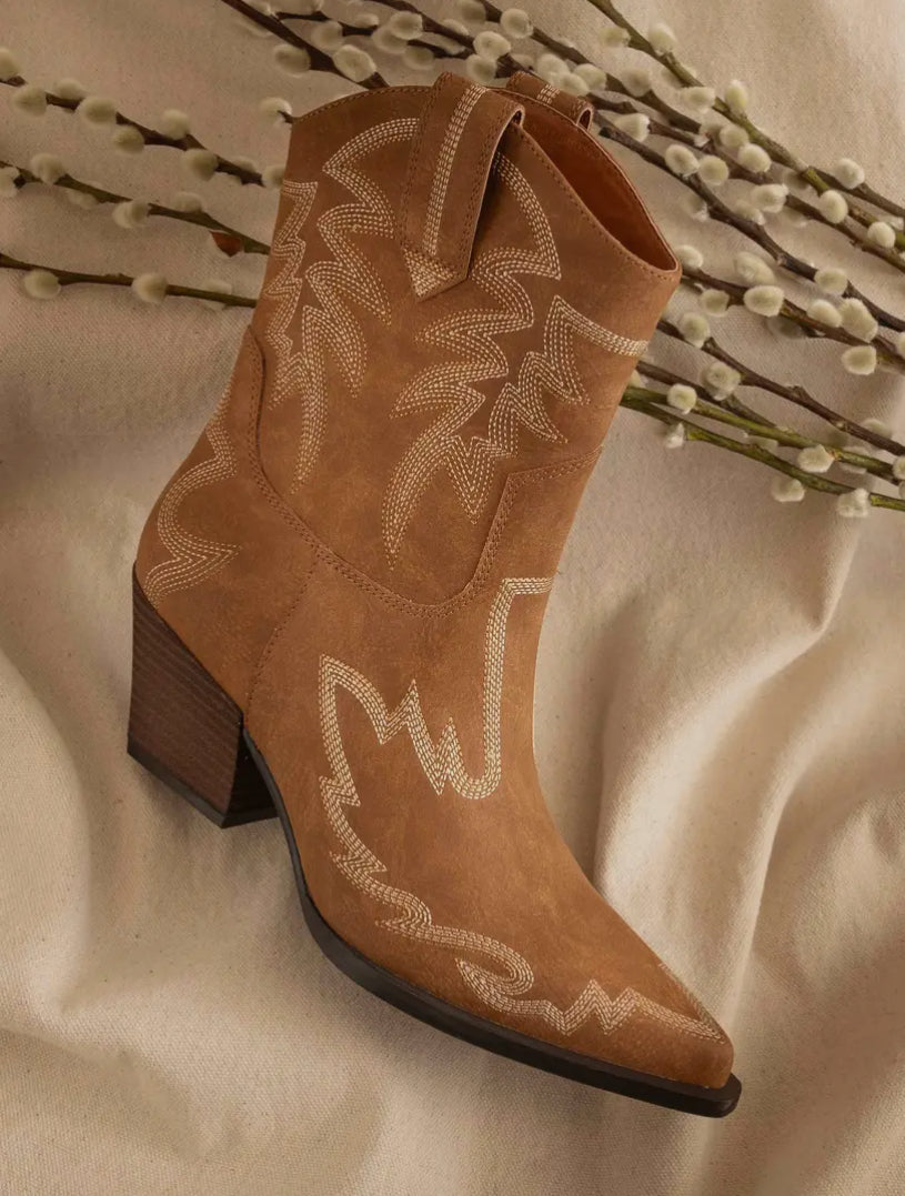 Embroidered Cowboy Boots