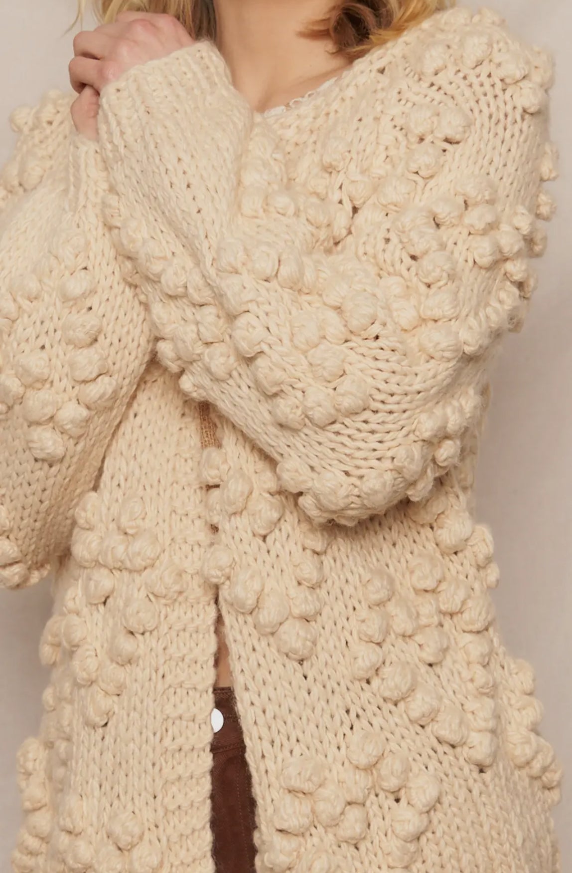 Pom Pom cardigan