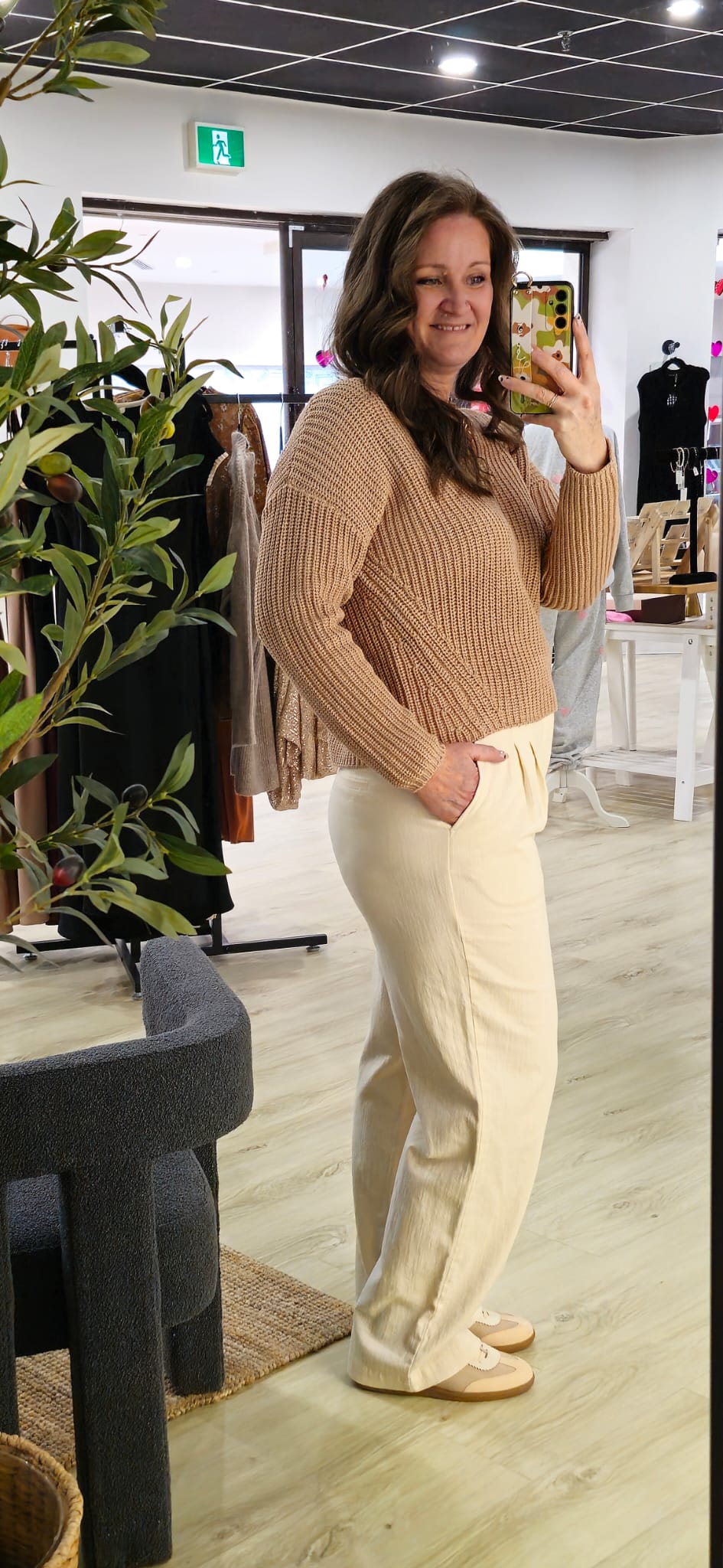 Spencer V-Neck Knit Sweater