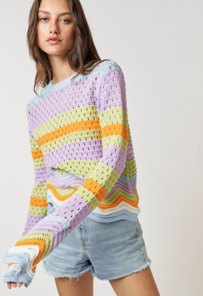 multi colour sweater