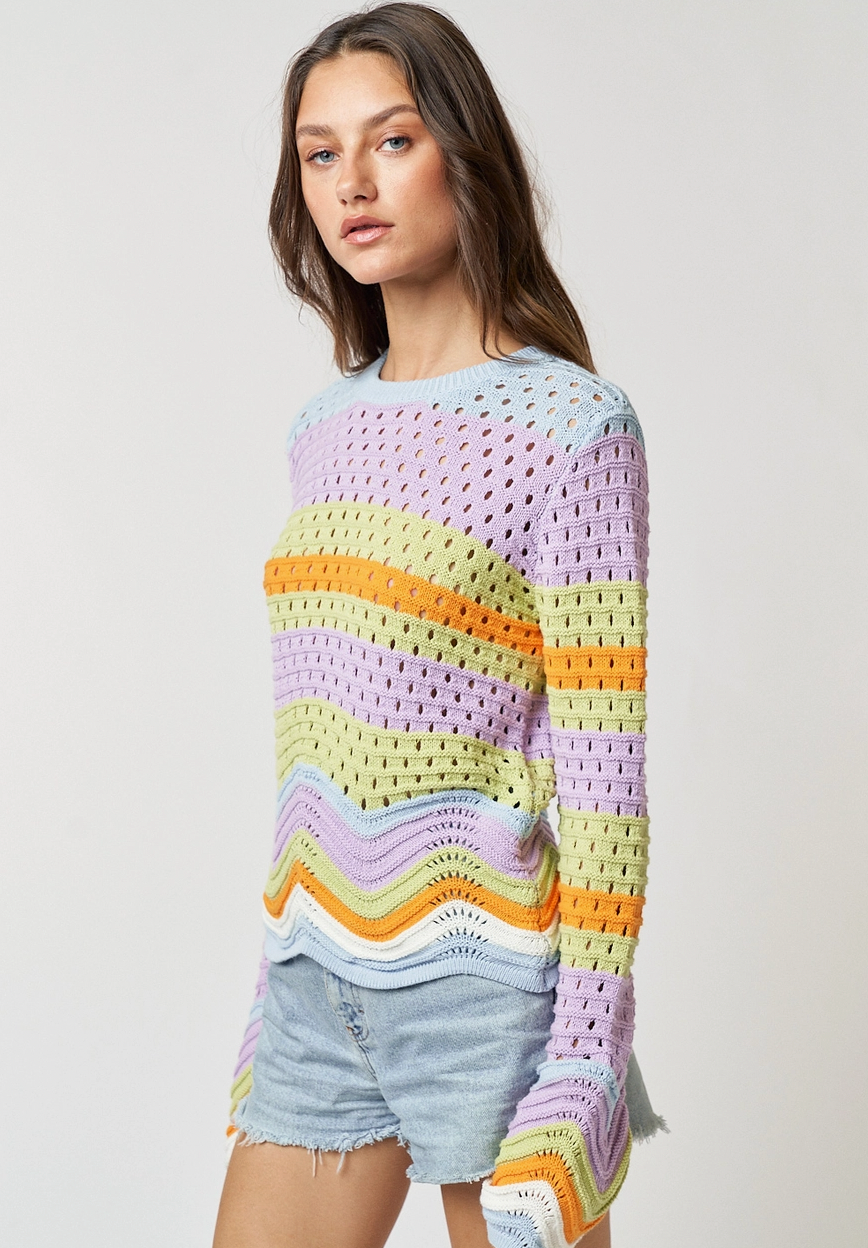 bright sweater
