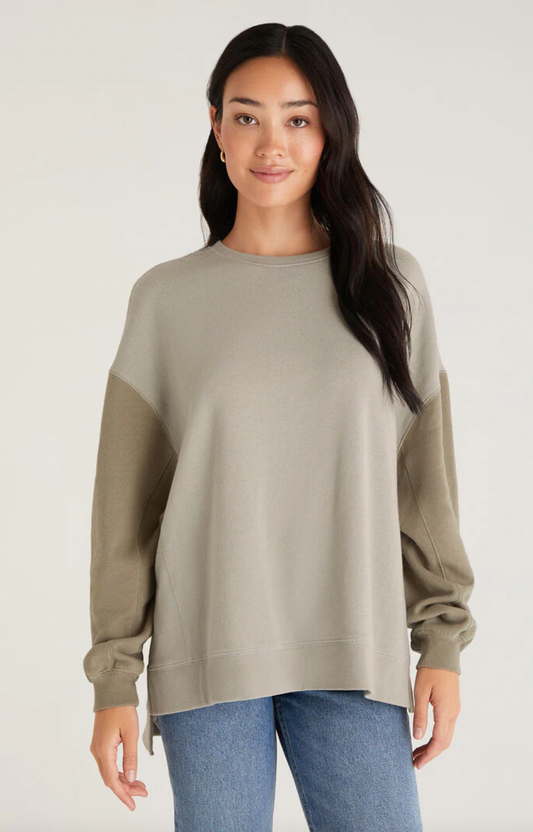 Colorblock sweater