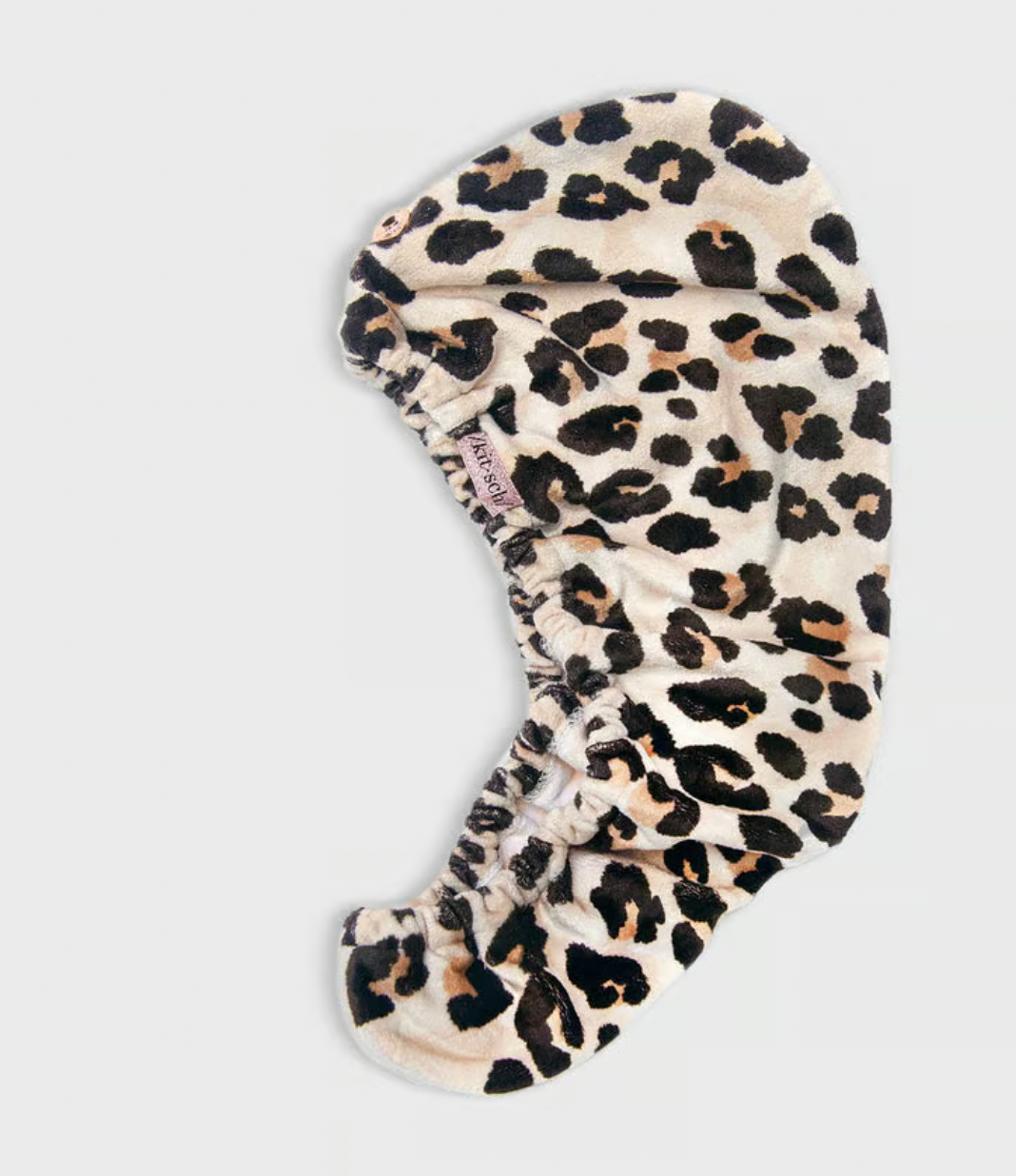 Microfiber Hair Towel in Leopard