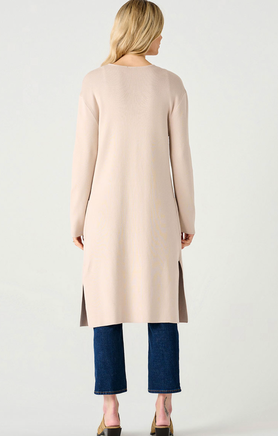 Longline Open Cardigan