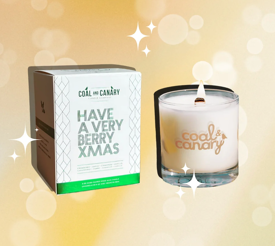 Have a Very Berry Xmas candle