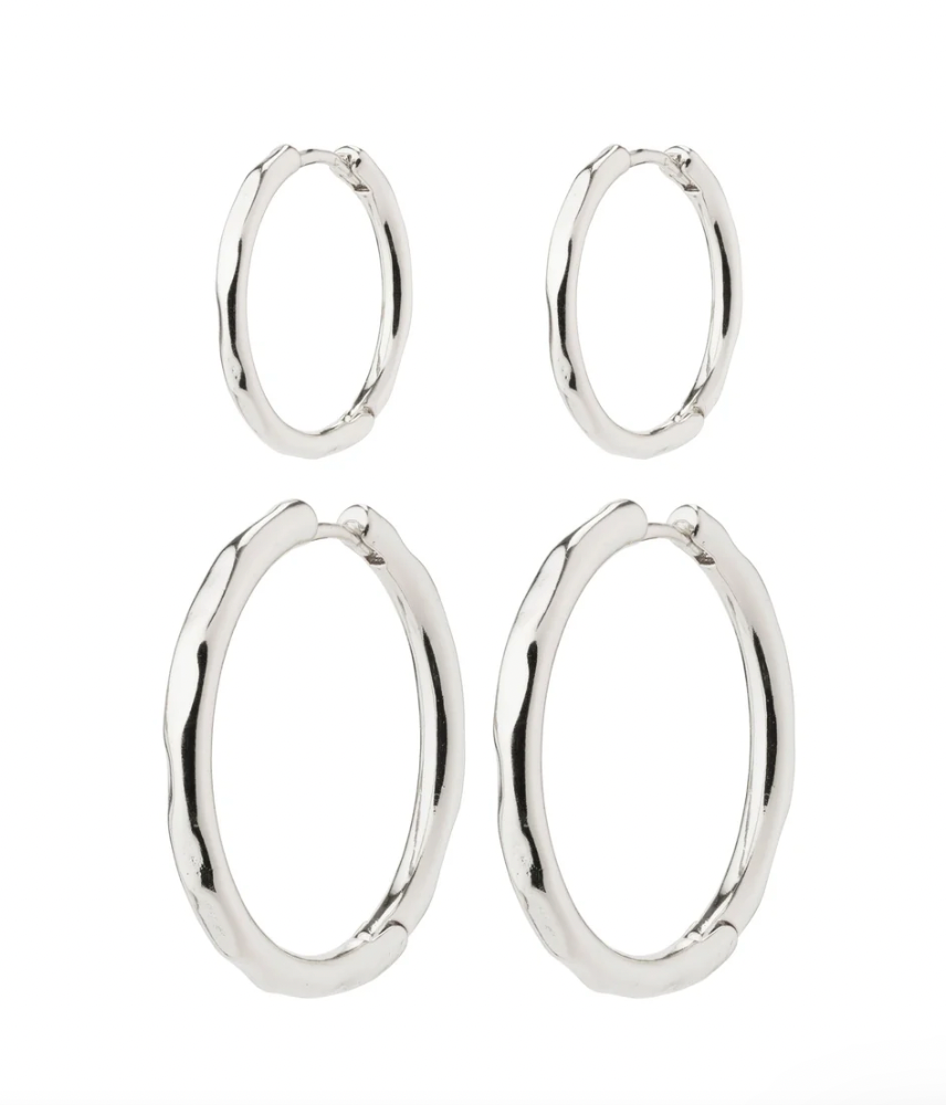 Eve Hoop Earring Set (Gold /Silver)