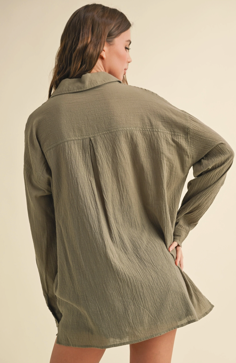 Button Down Cotton Shirt (2 Colours)
