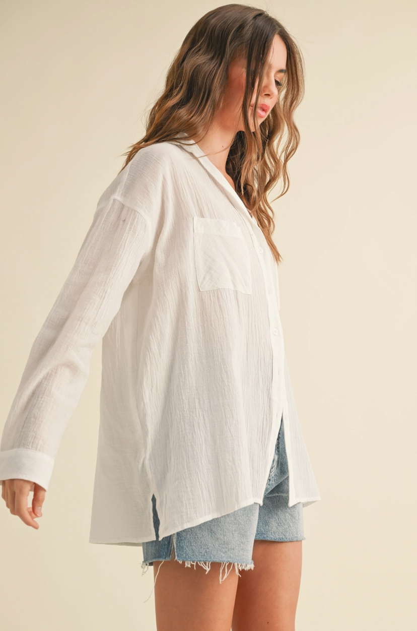 Button Down Cotton Shirt (2 Colours)