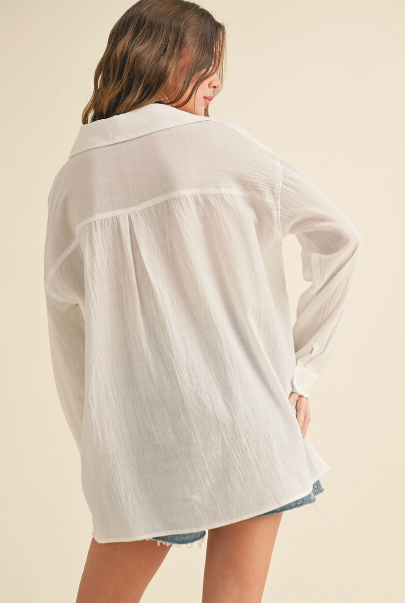 Button Down Cotton Shirt (2 Colours)