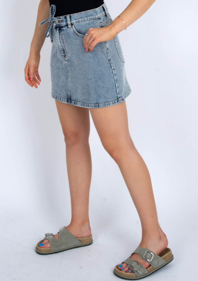 Womens denim skirt