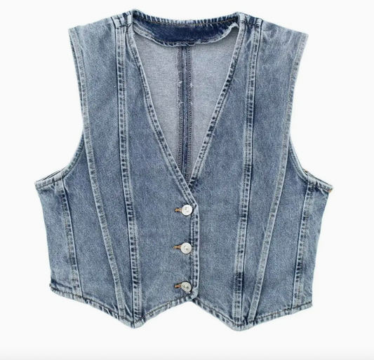 Denim Vest
