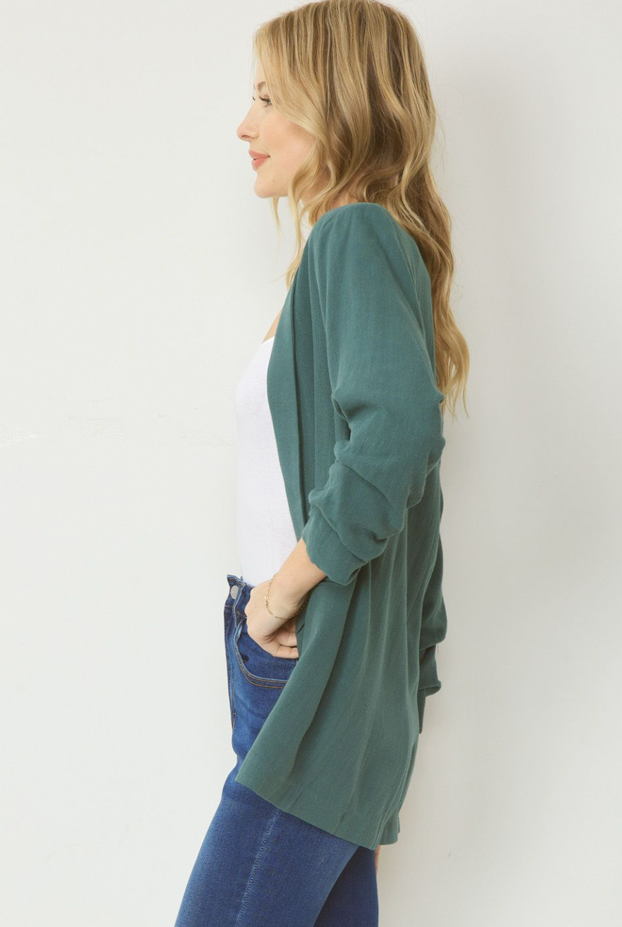 Linen Blend Blazer