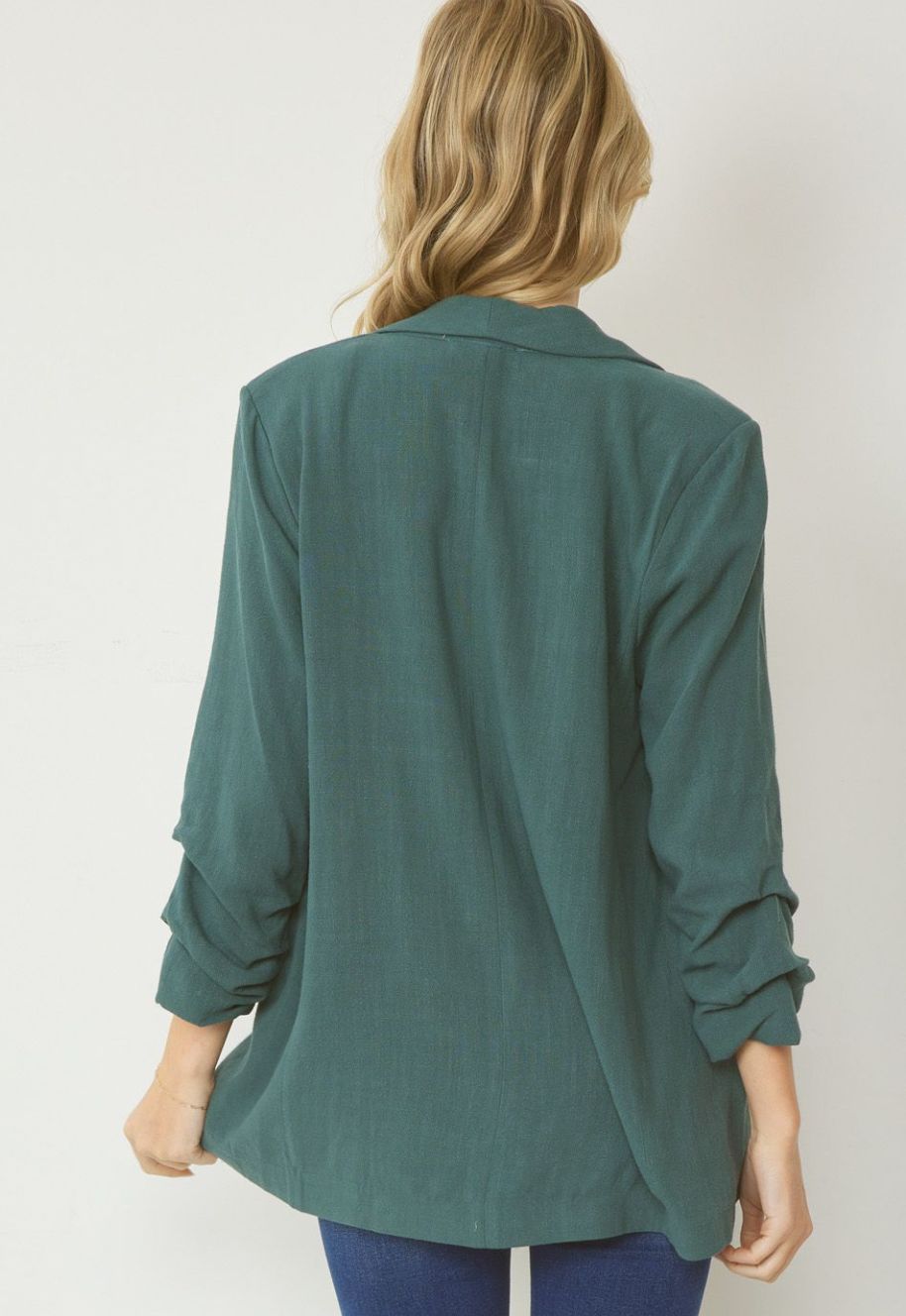 Linen Blend Blazer