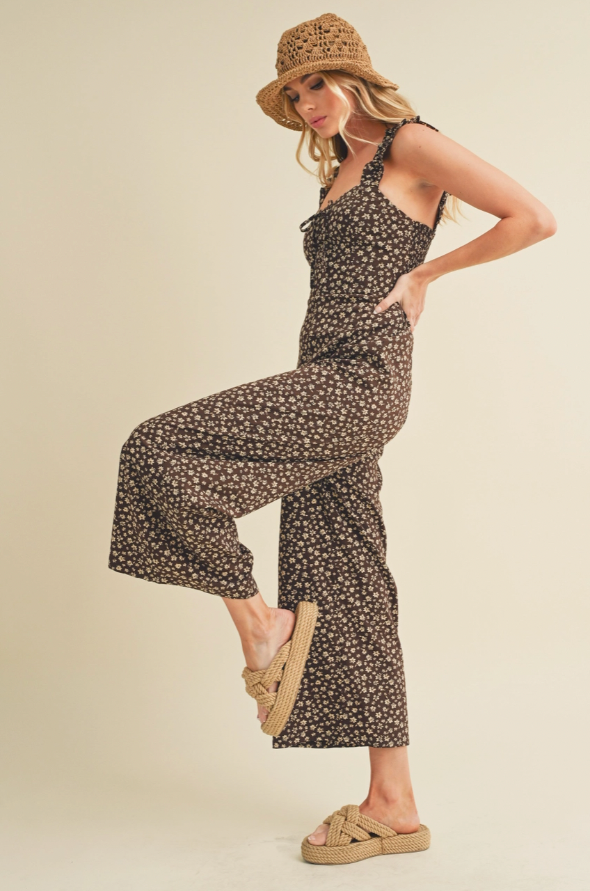 Ditsy Floral Jumpsuit
